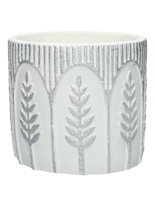 <h4>DF03-751500747 - Pot Spark d14xh13 white/silver</h4>