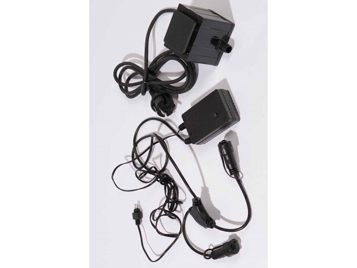 LED CONNECT 24V TRAFO-CONTR BU BLACK SNOER - 48W IP44 TRAFO