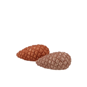 Jingle Nude/copper Pinecone Ass 10x5x5cm Nm