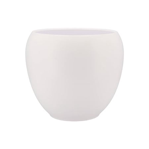 Vinci Matt White Flower Pot 31x28cm