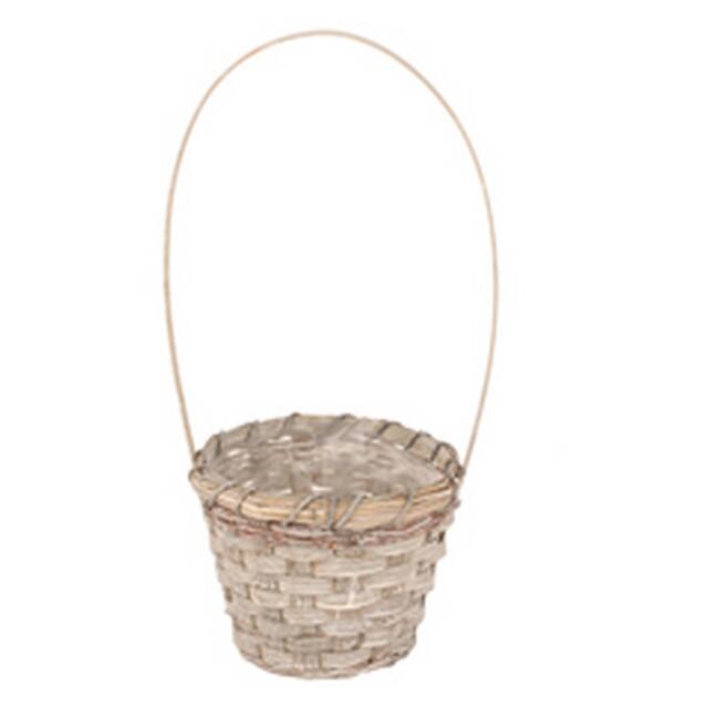<h4>Basket Jakarta bamboo ES13/H.11cm greywash</h4>