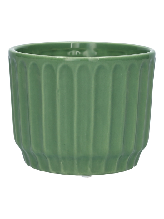 <h4>DF03-666843637 - Pot Vectra d12xh9.5 green</h4>