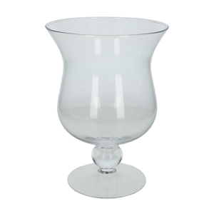 Glass vase Foot d18.5*24cm