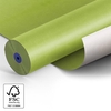 Paper 60cm kraft 50gr white Fond lime green 400m.