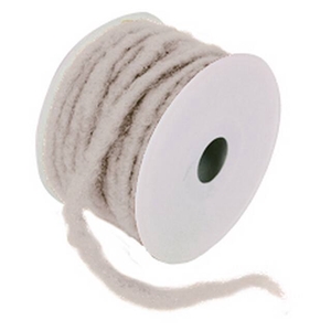Wool wire on roll 7mmx 20mtr white colournr 1