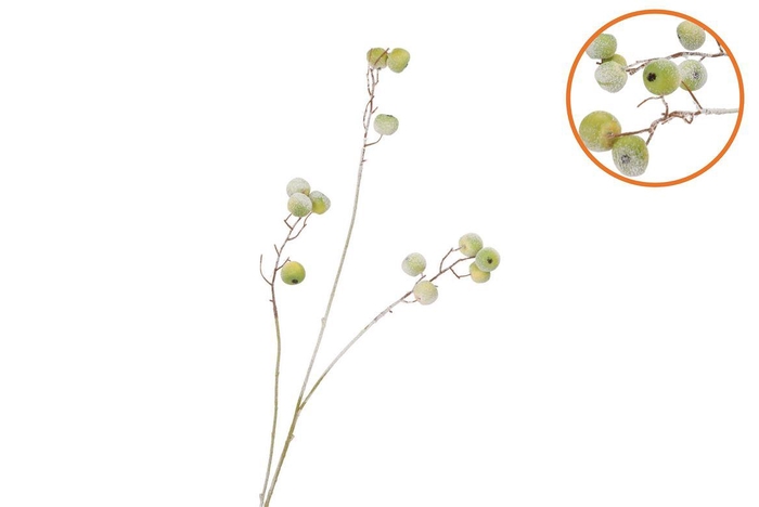 Silk Apple Snow Green 93cm