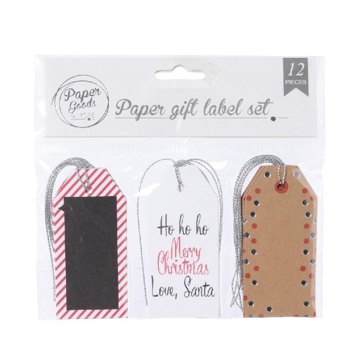 <h4>Labels Merry Christ4*8.5cm x12</h4>