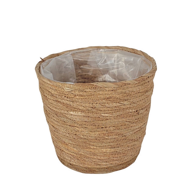 <h4>Basket Osaka straw 19xH17cm natural</h4>
