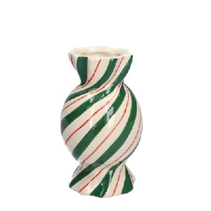 Christmas Ceramics Candy vase d6/8*15cm