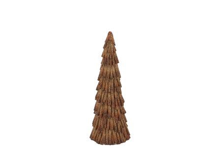 <h4>Wonderland Scottish Brown Tree 7x7x15cm</h4>