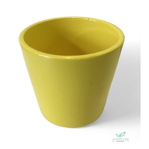POT ROND GEEL D7 H6,5