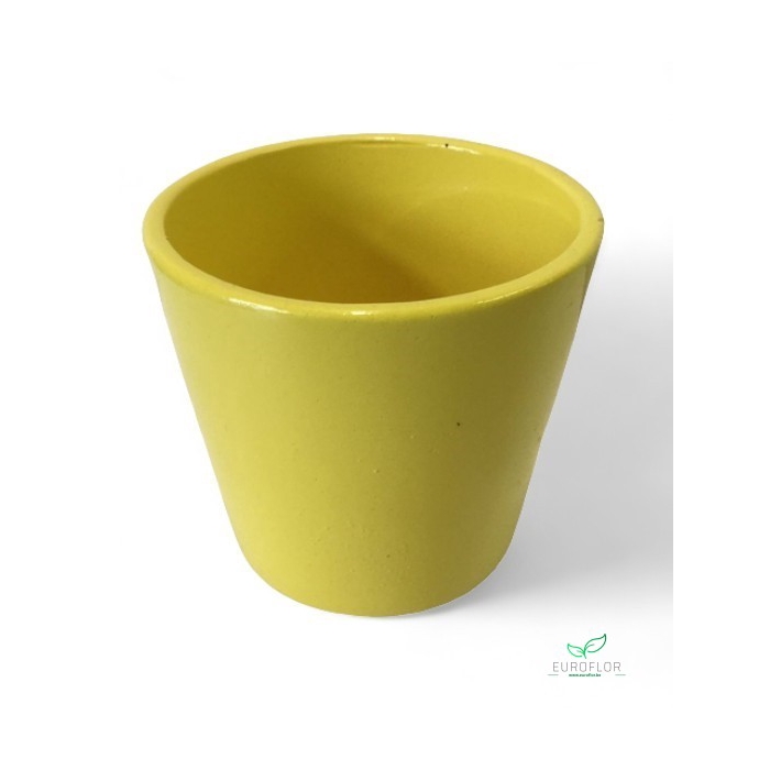 <h4>POT ROND GEEL D7 H6,5</h4>