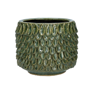 DF03-740522800 - Pot Eloura d13.5/15.5xh12.8 forest