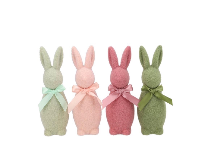 <h4>Easter Flock Summer Blush Bunny Mini Ass 5x5x16cm</h4>