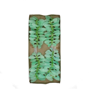 Voorjaar Vlinder/drd veren d09*5cm x48