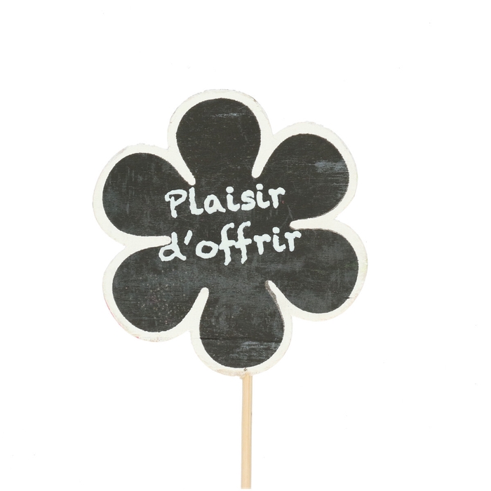 <h4>Sticks 50cm Flower plaisir 8cm</h4>