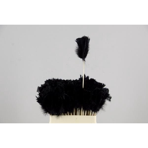 Stick Feather Black 14cm