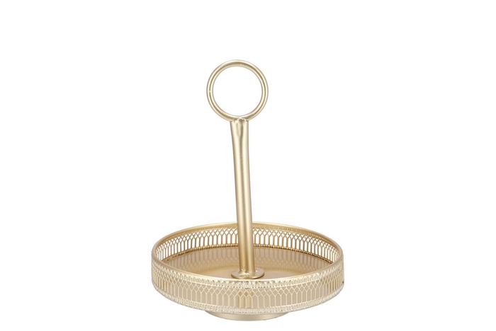 <h4>Storage Shelf Esi Metal Majestic Gold 20x27cm</h4>