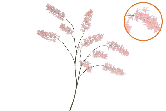 Silk Wisteria Light Pink 130cm Nm