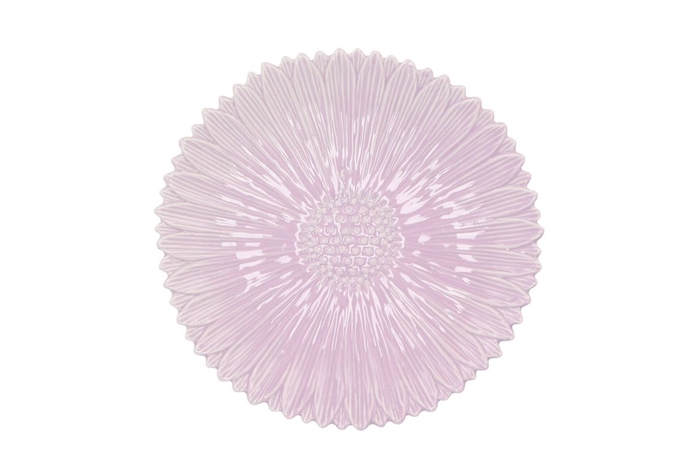<h4>Bloom Daisy Plate Lilac 24x24x4cm</h4>