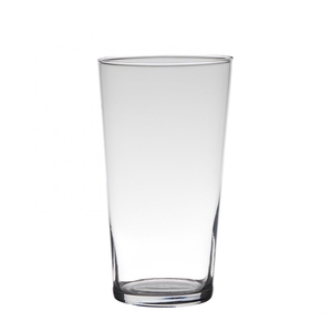 Glass vase Conical d14*25cm