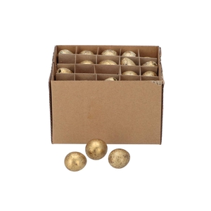 Eggs Quail Gold 2x3cm P/60 Nm