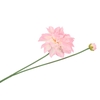 Silk Dahlia Spike White/light Pink 78cm