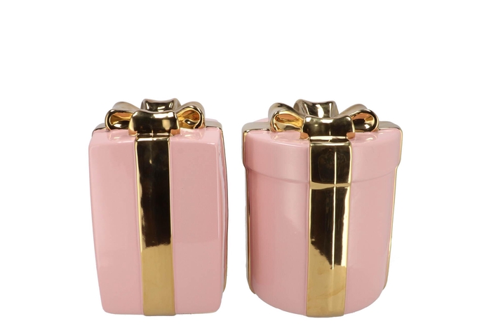 Joy Jolly Pink Vase Present 16x20cm Nm