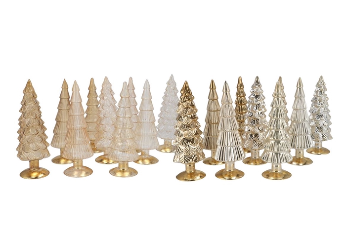 <h4>Twinkle Cosy Sand Mix Glass Tree Shiny Ass 10x30cm</h4>