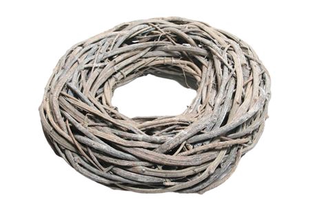 <h4>Wreath Flat Rattan D48</h4>