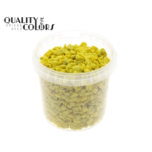 Rocks 1 ltr bucket Yellow