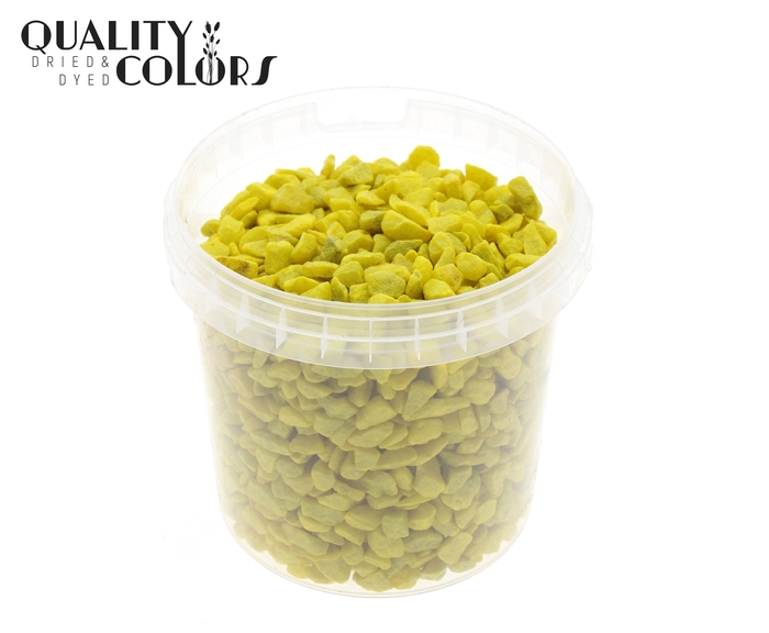 Rocks 1 ltr bucket Yellow