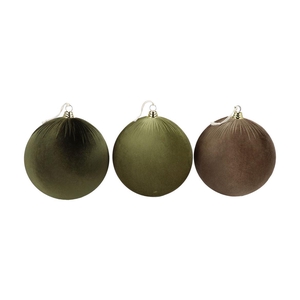 Joyful Green X-mas Ball Velvet Ass 25cm P/3