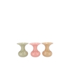 Mia Dreamy Pastel Mix Vase Trumpet Ass 9x9x12cm