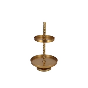 Storage Shelf Swirl Majestic Gold 35x35x62cm