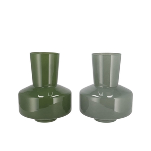 Beau Summer Green Vase Ass 20x20x26cm