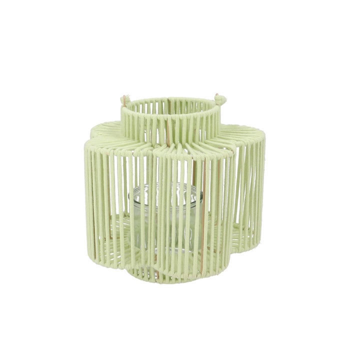 <h4>Cruz Pistache Lantern Flower Long 12x23x24cm</h4>