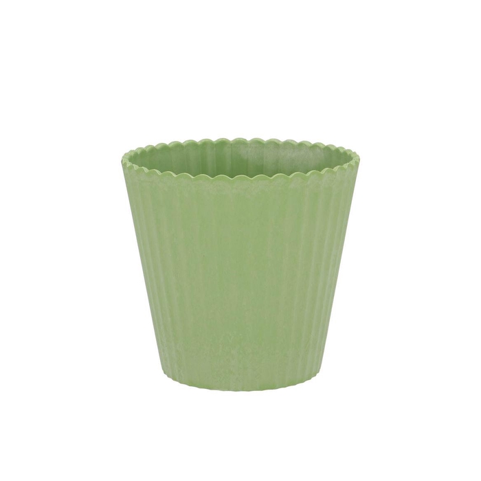 <h4>Melamine Lisa Pistache Pot Straight 13x9x13cm</h4>