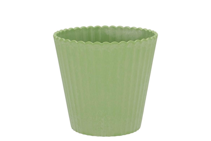Melamine Lisa Pistache Pot Straight 13x9x13cm