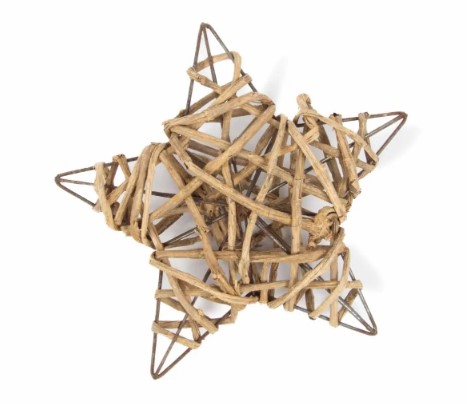 DECO Star willow bark 30 cm natural - 1 pcs