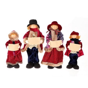 Xmas Carol Family 2 Size 4 Pcs H33