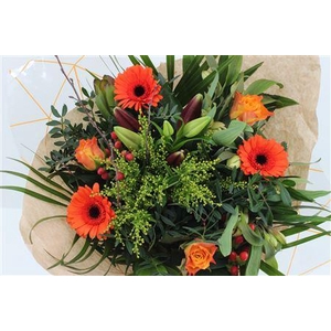 Boeket Roos Sp. Oranje