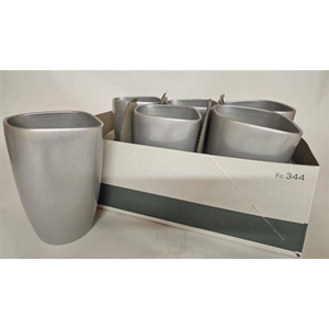 Deco Pot H% Zilver