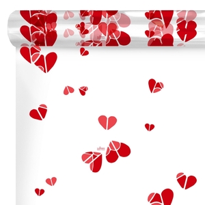 Valentine Cellophane Roll  60cm 120m Charm