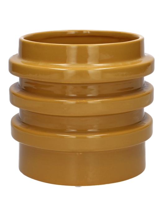 <h4>DF03-667230347 - Pot Fizz d13/15xh14 ochre</h4>