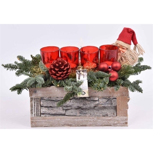 Boomschors rechthoek 28x13cm