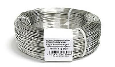 <h4>DRAAD ALUMINIUMDR ZILVER</h4>