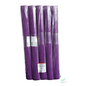 FLORISTENCREPE 50CM*2,5M DARK VIOLET 5 ROLLEN