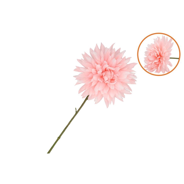 <h4>Silk Dahlia Pointy Light Pink 65cm Nm</h4>