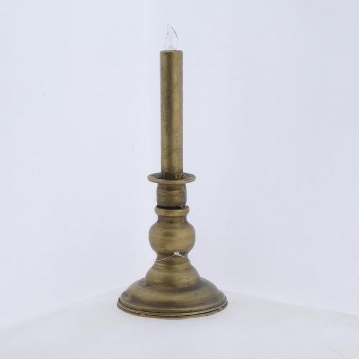 <h4>Candleholder LED  Ø11x27,5cm G</h4>